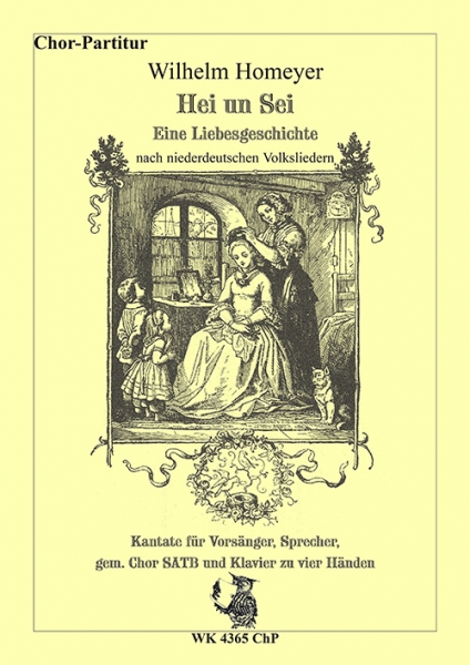 Hei un Sei - für Singstimme, gem. Chor und Klavier - Chor-Partitur